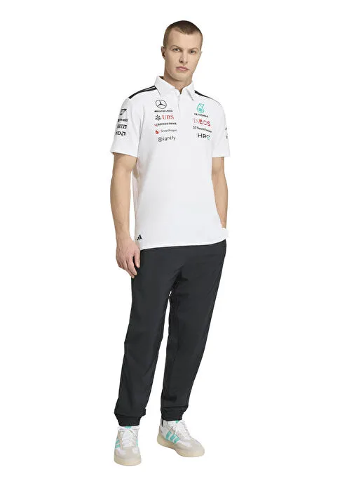 MAPF1 ADIDAS TEAM DRIVER POLO WHITE - 2026 - Imagen 5