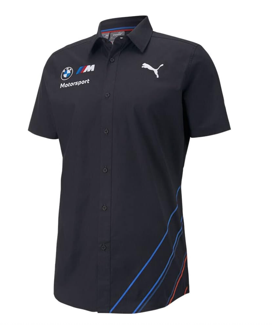 BMW Shirt Motorsport Puma short sleeves Charcoal Grey