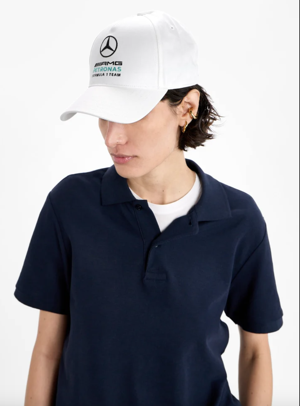 MAPF1 ADIDAS DNA BB CAP WHITE