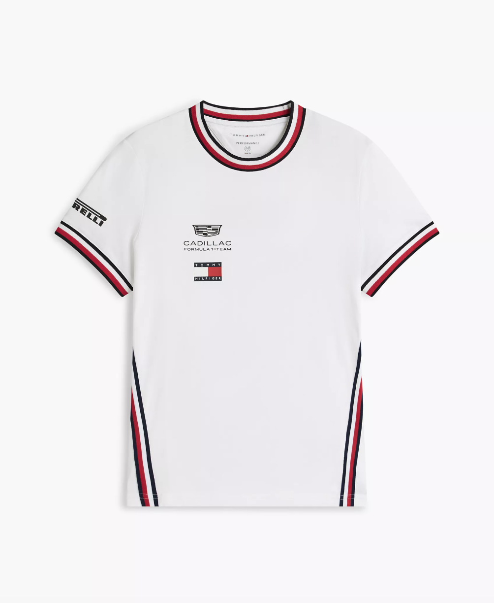 TOMMY HILFIGER CADILLAC F1 TEE WOMENS WHITE - Imagen 4