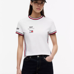 TOMMY HILFIGER CADILLAC F1 TEE WOMENS WHITE