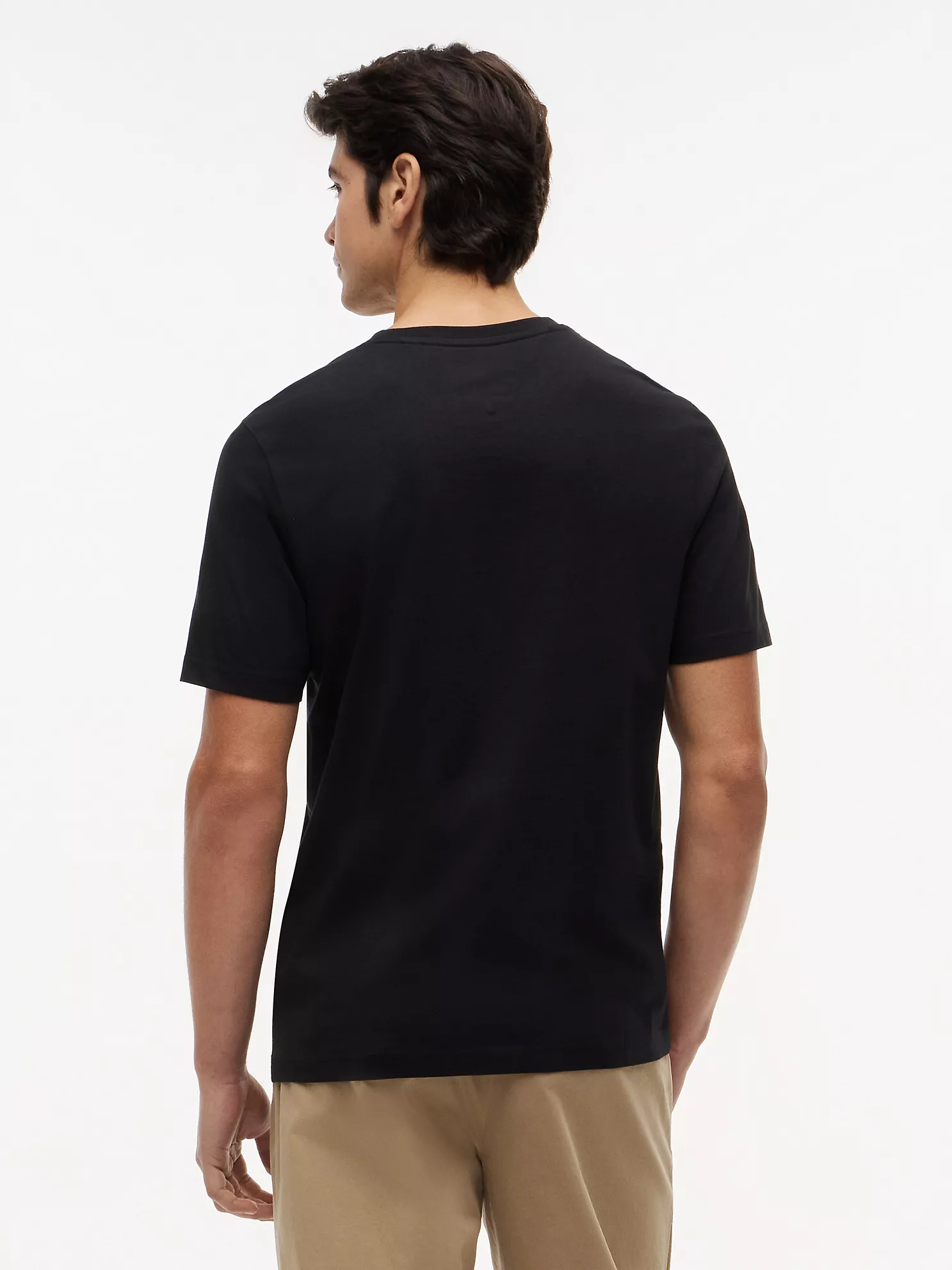 TOMMY HILFIGER CADILLAC F1 BIG LOGO TEE MENS BLACK - Imagen 5