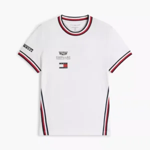 TOMMY HILFIGER CADILLAC F1 TEE WOMENS WHITE