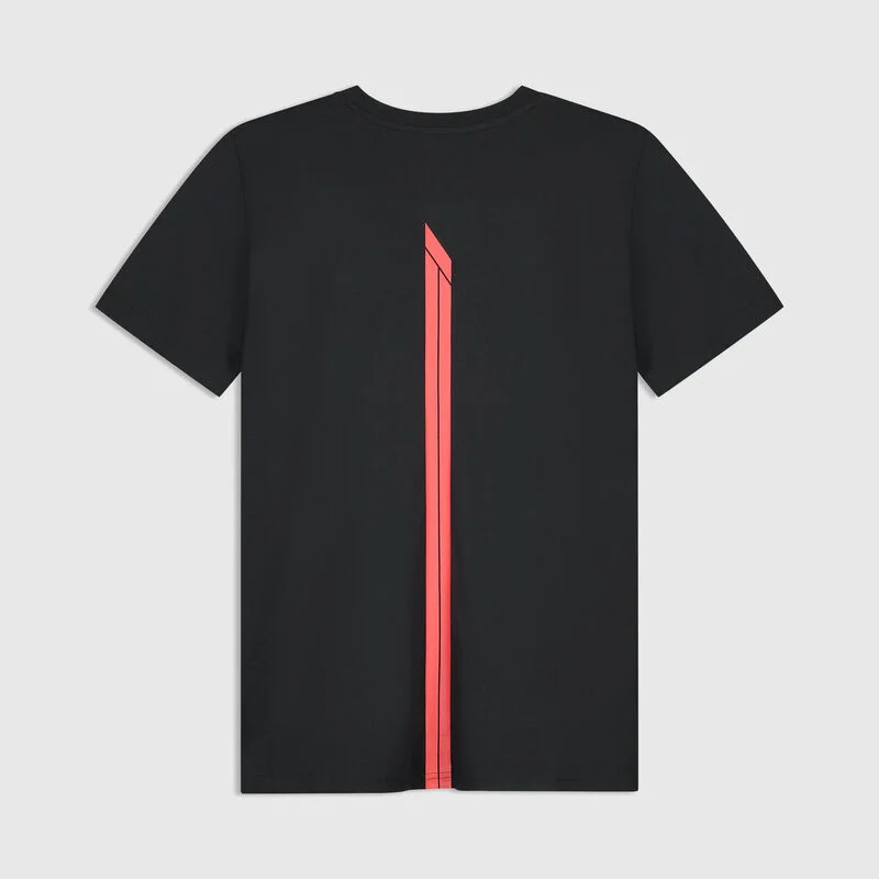 F1 FW RACING LINE TEE TRUE BLACK - Imagen 2