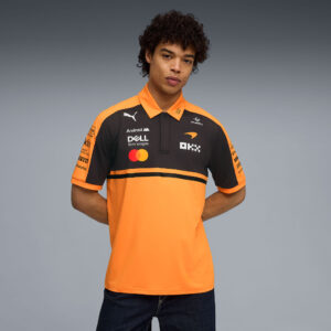 MCLAREN F1 TEAM POLO MENS 2026 PAPAYA