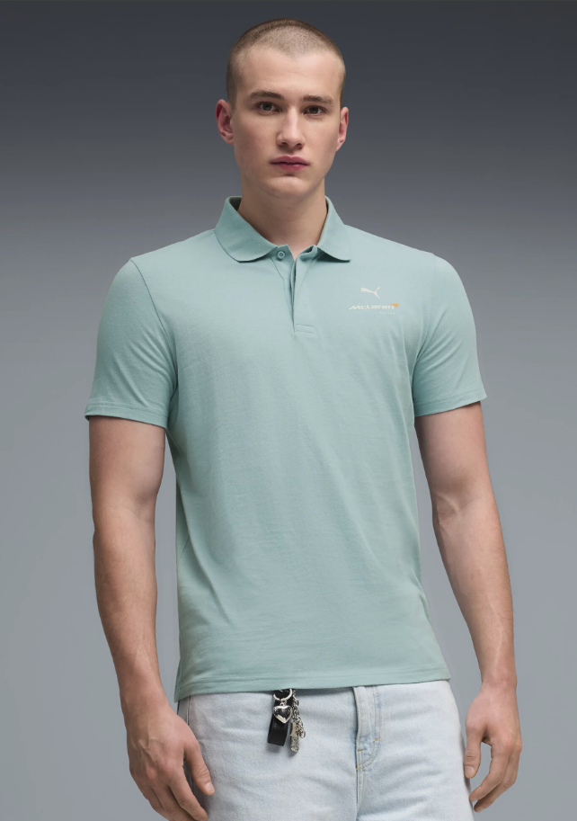MCLAREN F1 SMALL LOGO POLO SEAFOAM
