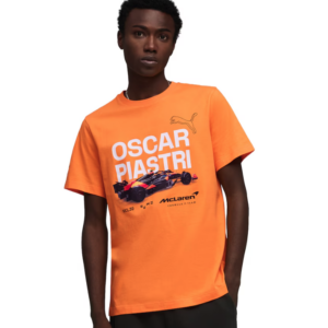MCLAREN F1 DRIVER TEE PIASTRI PAPAYA MENS