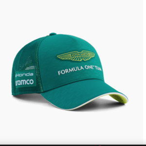 ASTON MARTIN F1 LANCE STROLL #18 TRUCKER CAP GREEN LUX 2026