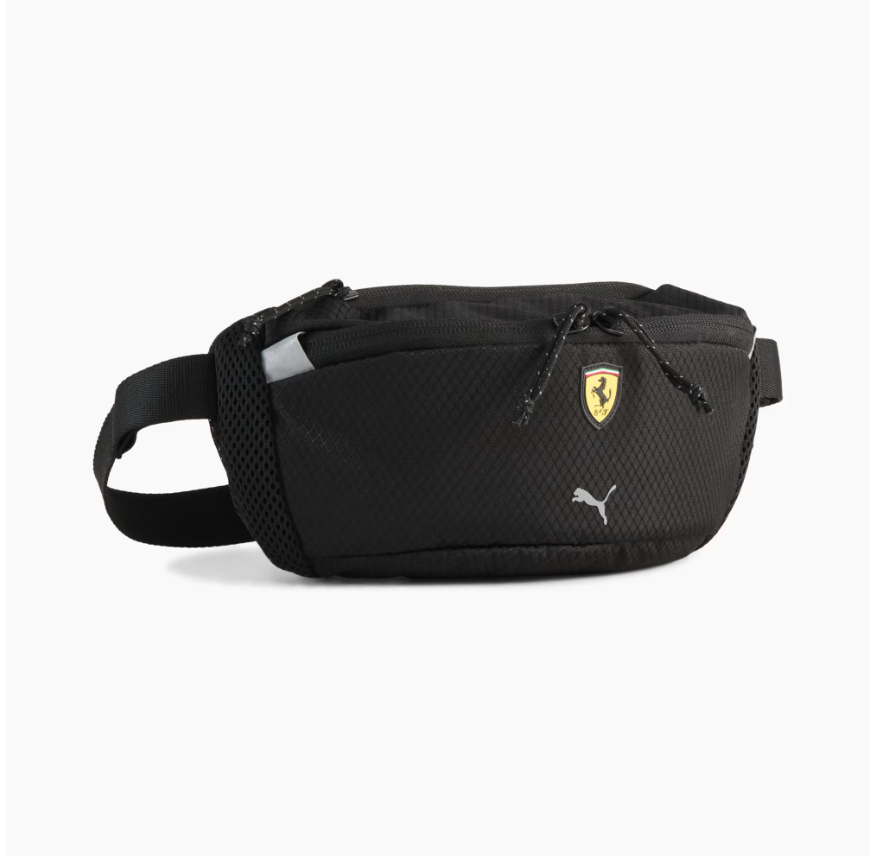 FERRARI WAIST BAG BLACK 2026 - Imagen 2