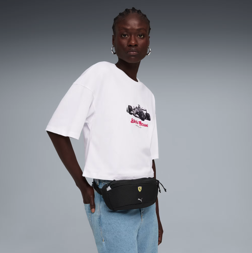 FERRARI WAIST BAG BLACK 2026