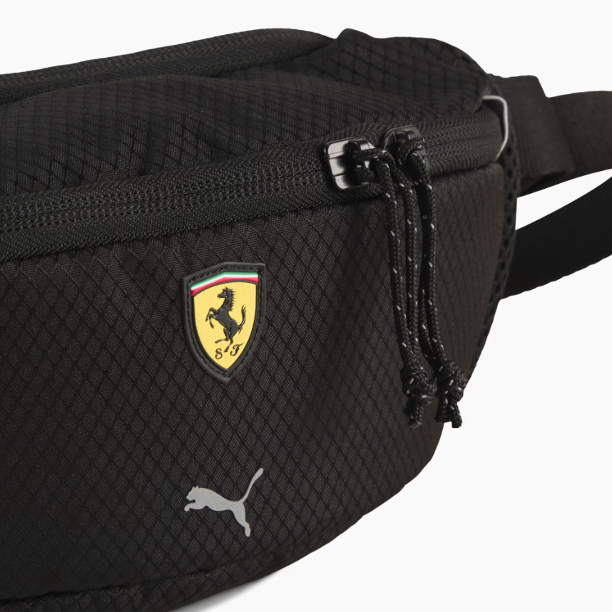FERRARI WAIST BAG BLACK 2026 - Imagen 4