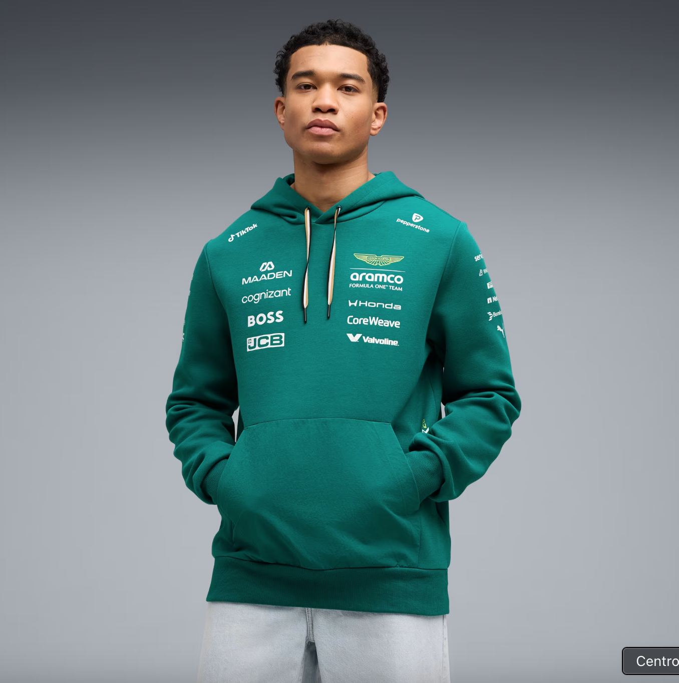 PUMA x ASTON MARTIN ARAMCO F1® TEAM Replica Hoodie Unisex - Imagen 4