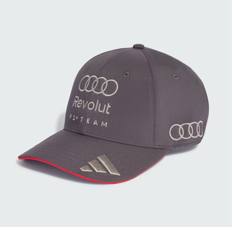 AUDI REVOLUT F1 BASEBALL CAP GREY STRATA 2026 - Imagen 2