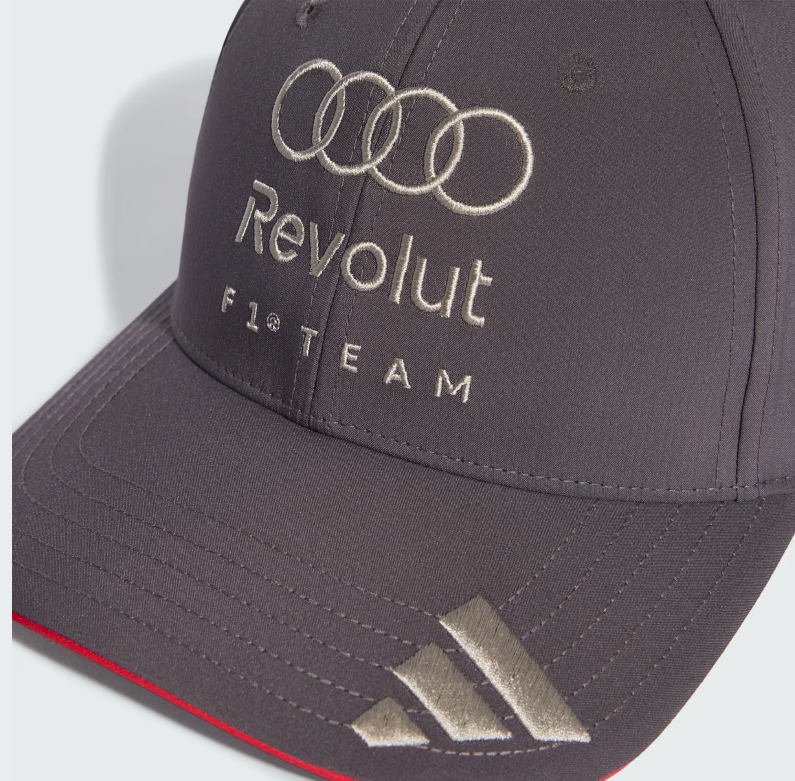 AUDI REVOLUT F1 BASEBALL CAP GREY STRATA 2026 - Imagen 4