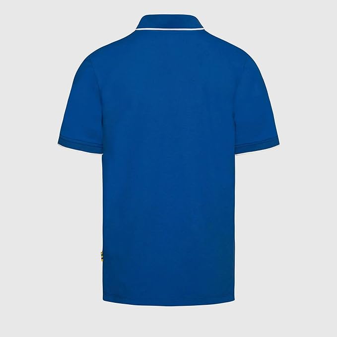 AYRTON SENNA EST 1960 POLO MENS AZUL - Imagen 3