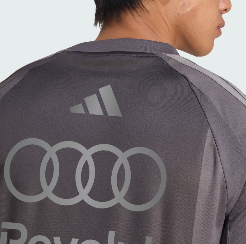 KF0912 L AUDI REVOLUT F1 RP DRIVER JERSEY GREY STRATA 2026 - Imagen 5