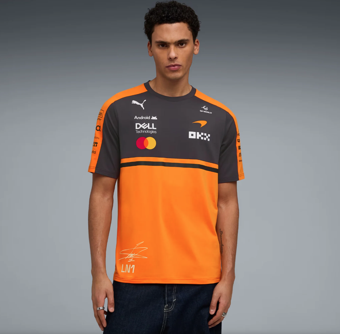 MCLAREN F1 NORRIS #1 TEE PAPAYA 2026