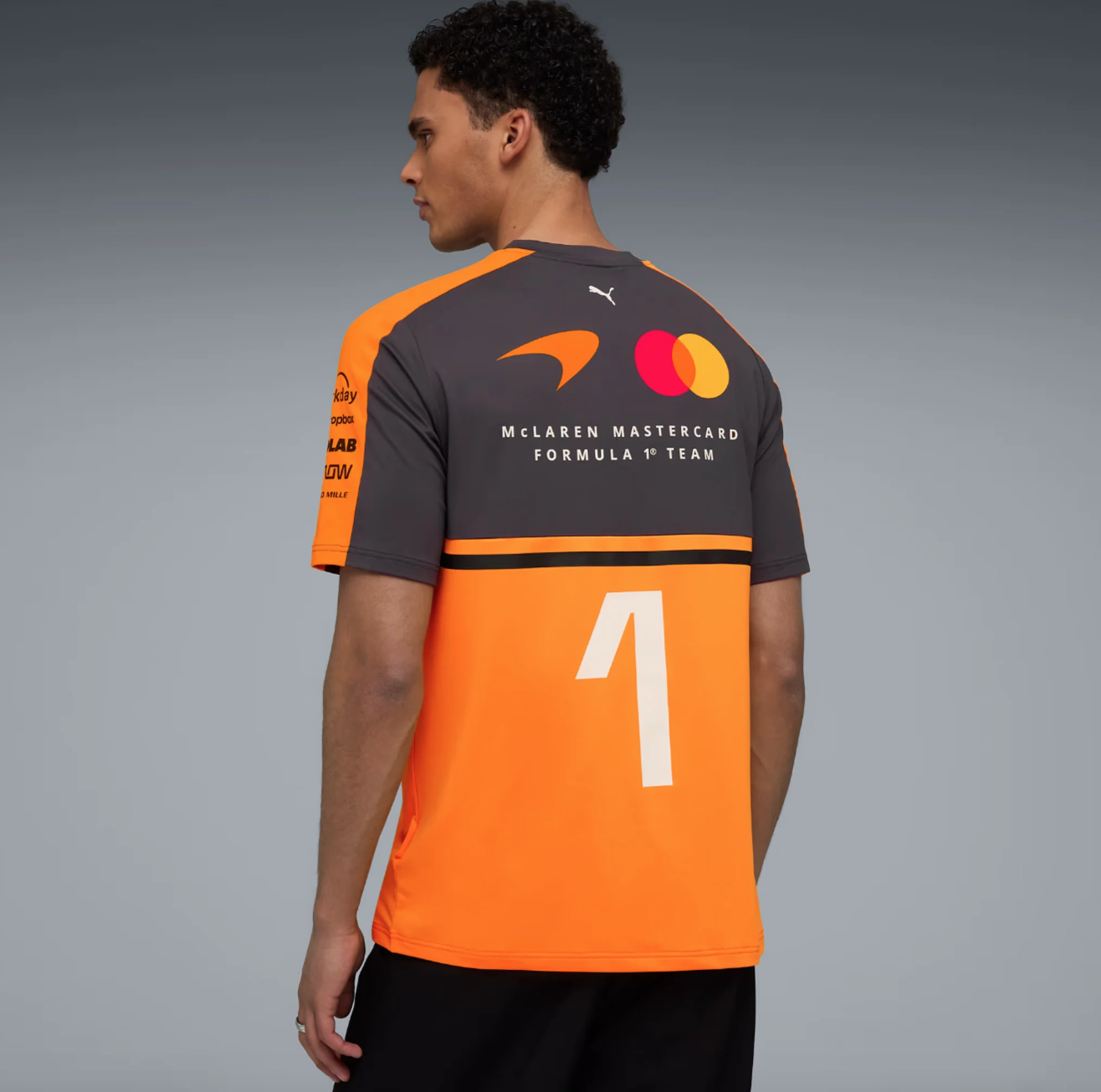 MCLAREN F1 NORRIS #1 TEE PAPAYA 2026 - Imagen 3
