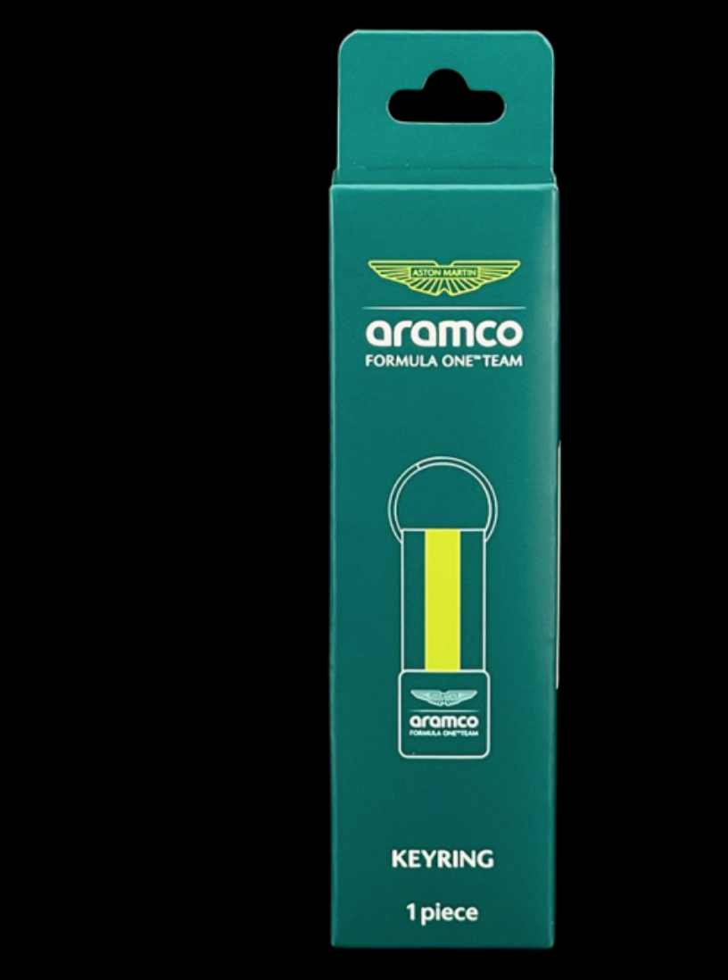 ASTON MARTIN F1 FW LOGO KEYRING - Imagen 3