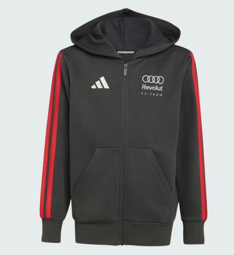 AUDI REVOLUT F1 DNA FULL ZIP HOODIE KIDS 2026