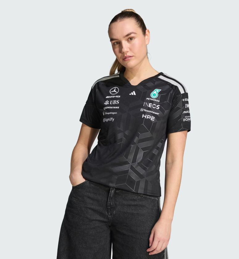 MAPF1 ADIDAS TEAM JERSEY RP FANS WOMENS BLACK 2026