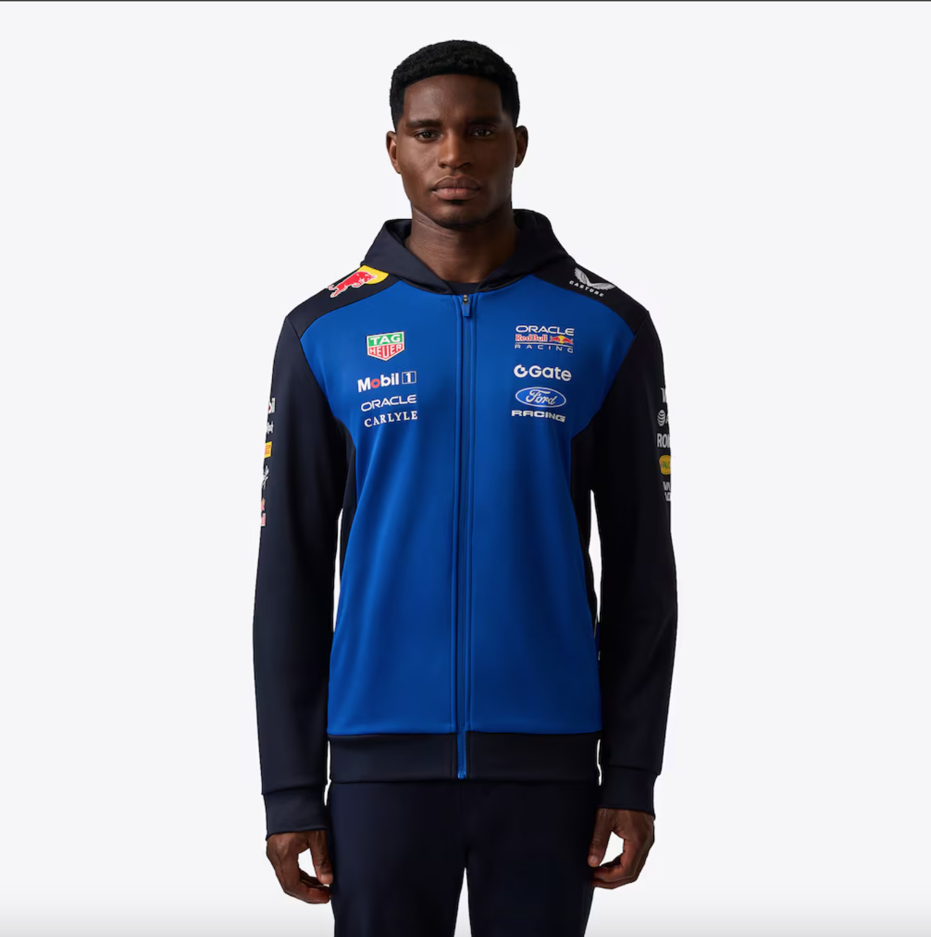 Sudadera con capucha y cremallera completa del equipo Red Bull Racing 2026