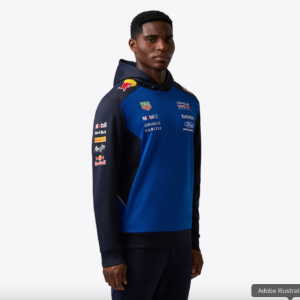 Sudadera con capucha del equipo Red Bull Racing F1 2026 - Azul/Azul marino