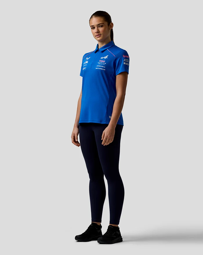 Alpine F1 Team Polo Mujer Oficial 2026 - Imagen 5