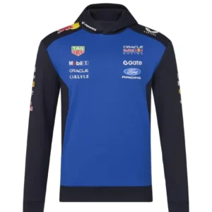 Sudadera con capucha del equipo Red Bull Racing F1 2026 - Azul/Azul marino