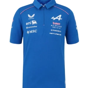 ALPHINE F1 TEAM POLO JUNIOR LAPIS BLOUE 2026