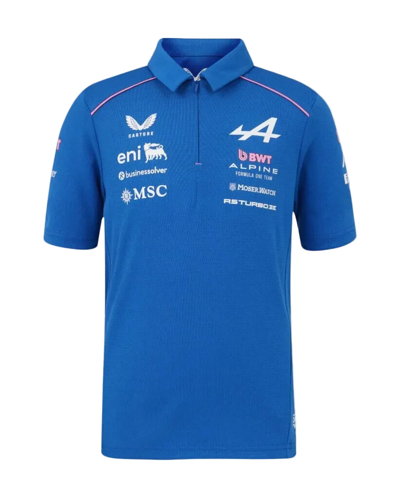 ALPHINE F1 TEAM POLO JUNIOR LAPIS BLOUE 2026