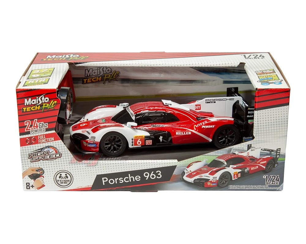 Porsche 963 n° 6 4th 24h Le Mans 2024 Radio Controlled R/C 1/24 Maisto Tech