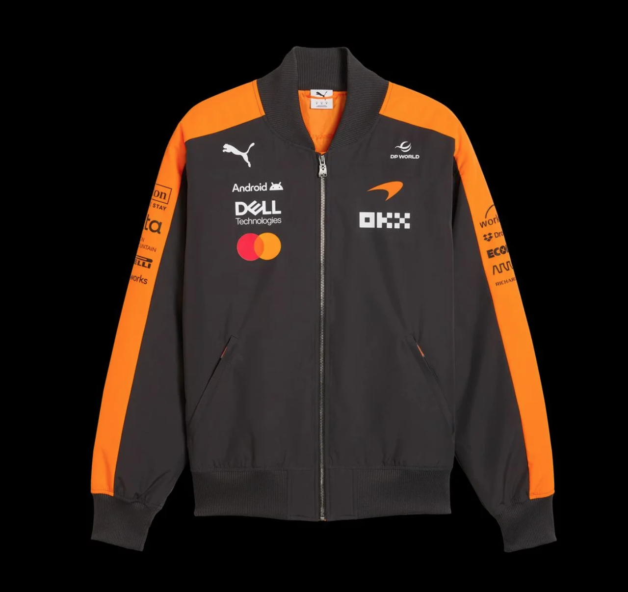 McLaren F1 2026 Team Bomber Jacket - Papaya - Imagen 4