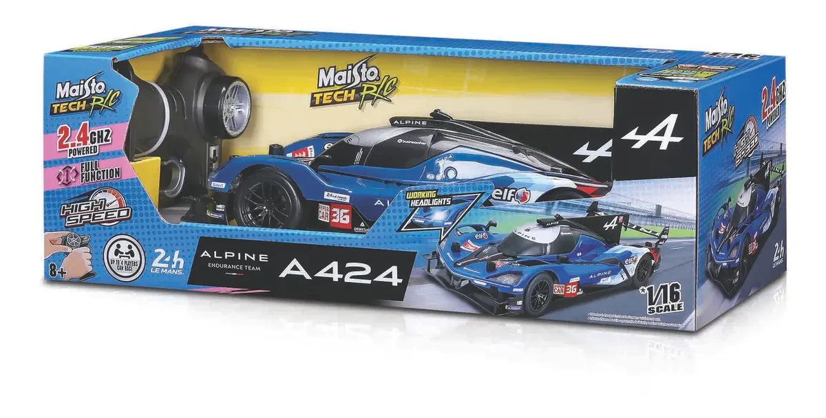 ALPINE ENDURANCE TEAM HYPERCAR CONTROL REMOTO SCALA 1/16 - Imagen 4