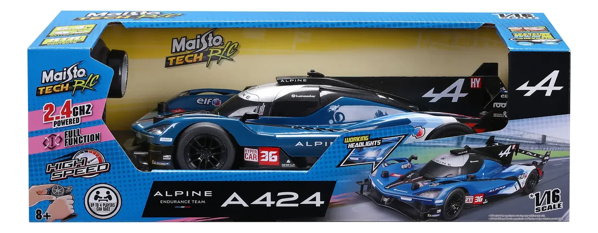ALPINE ENDURANCE TEAM HYPERCAR CONTROL REMOTO SCALA 1/16 - Imagen 2