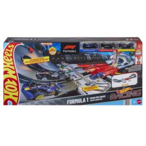 Hot Wheels | Race Fórmula 1 Circuito de Gran Premio 3pk a escala 1:64 coches de juguete