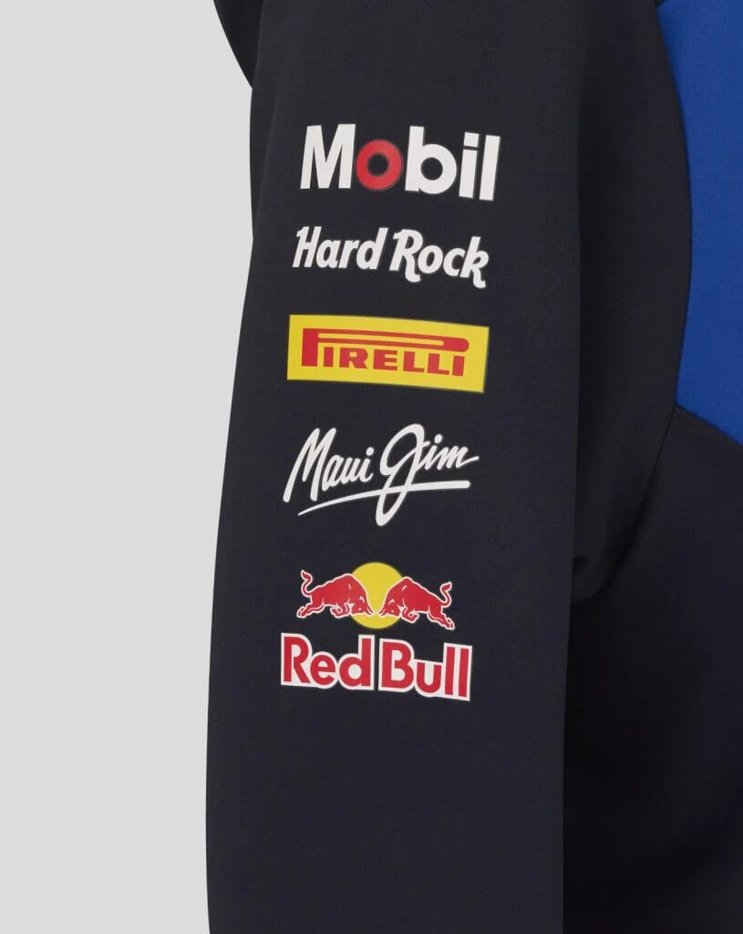 Red Bull Racing F1 Kid's 2026 Team Pullover Hoodie- Youth Blue/Navy - Imagen 4