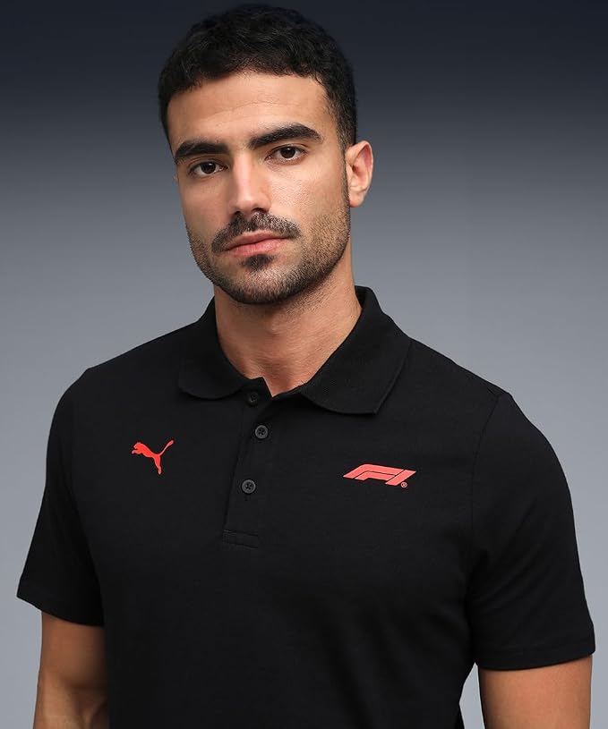 F1 ESS LOGO POLO BLACK