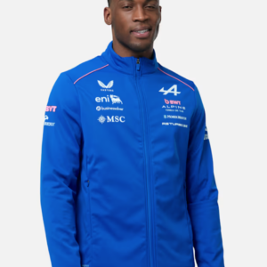 Alpine Racing F1 2026 Team Softshell Jacket - Lapis Blue