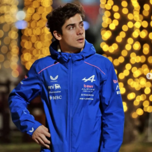 Alpine Racing F1 2026 Team Rain Jacket - Lapis Blue