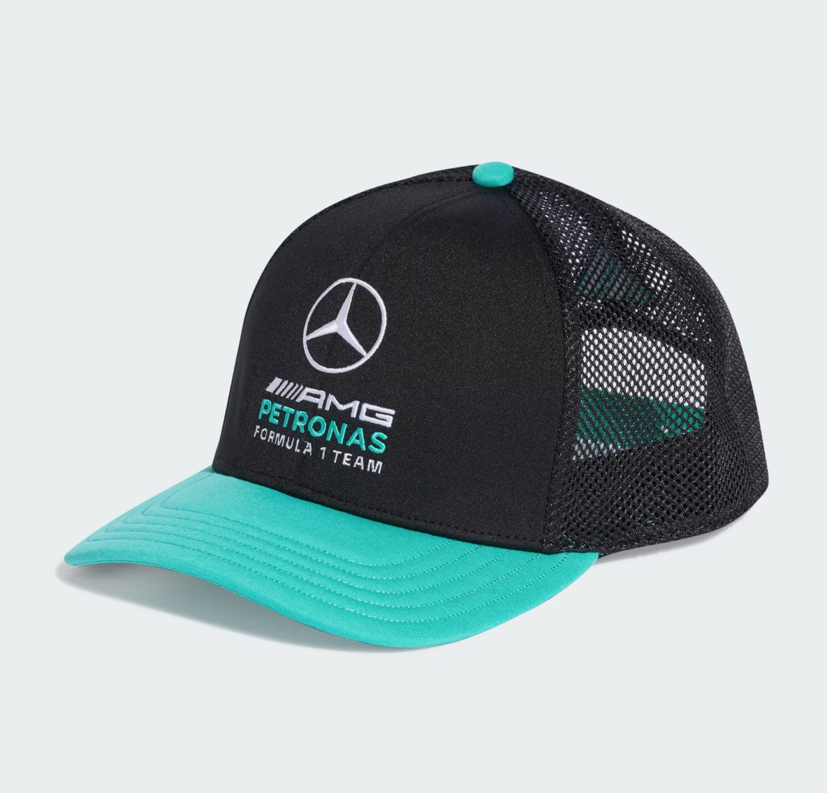 MAPF1 ADIDAS DNA TRUCKER CAP BLACK/MINT RUSH - Imagen 2