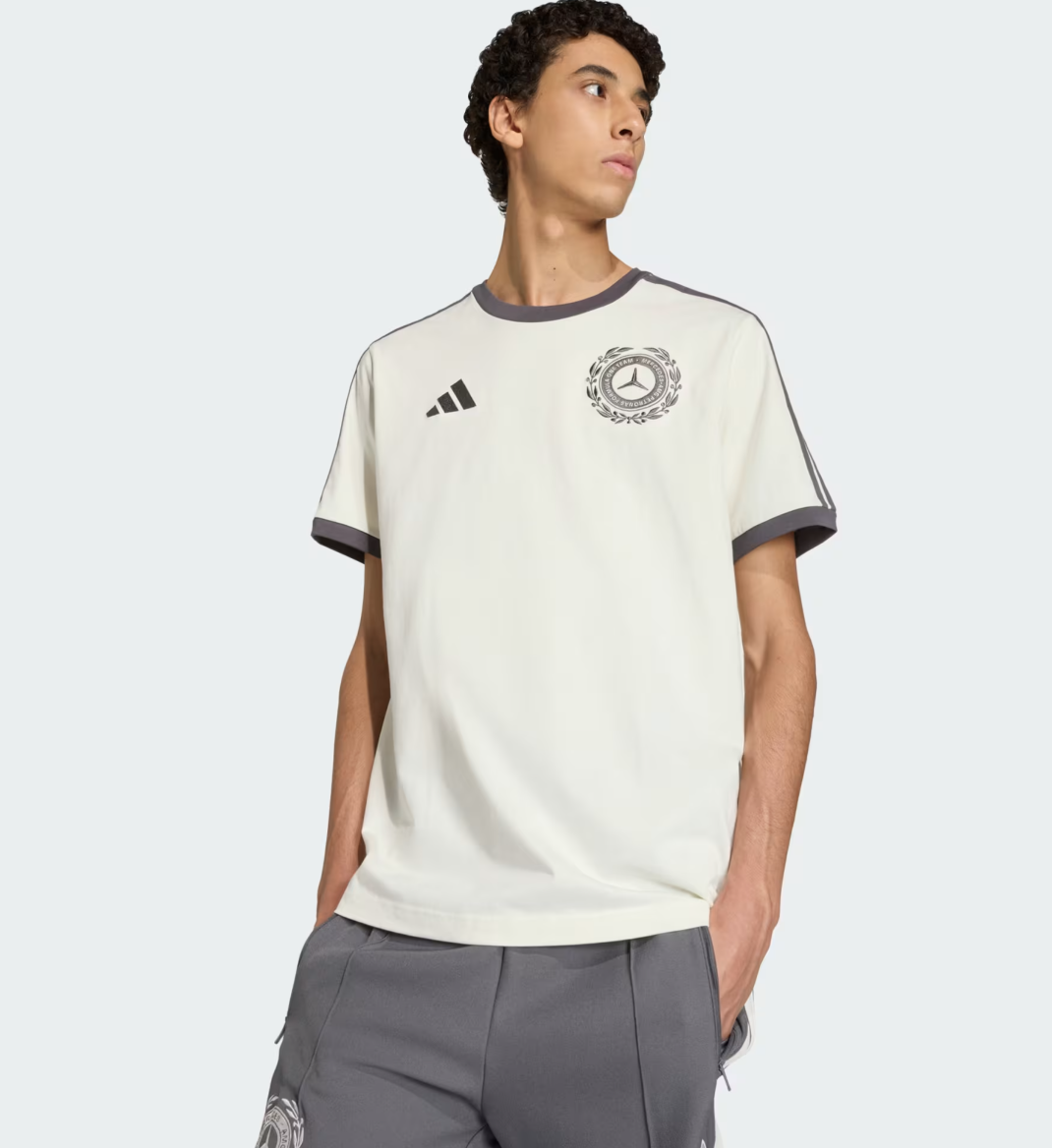 MAPF1 ADIDAS  SILVER ARROWS ICON TEE MONACO 202