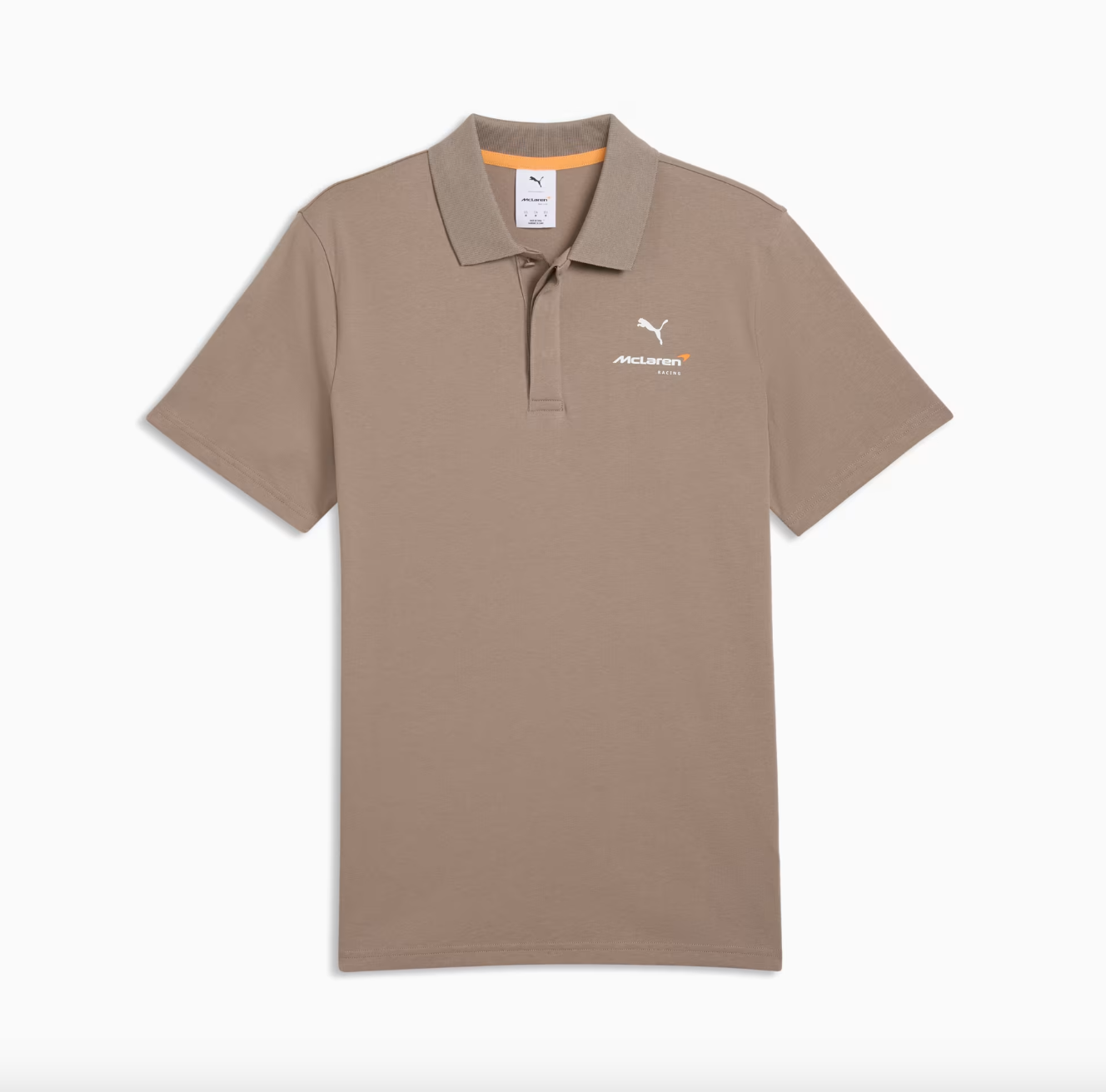 MCLAREN SMALL LOGO POLO BEIGE - Imagen 4