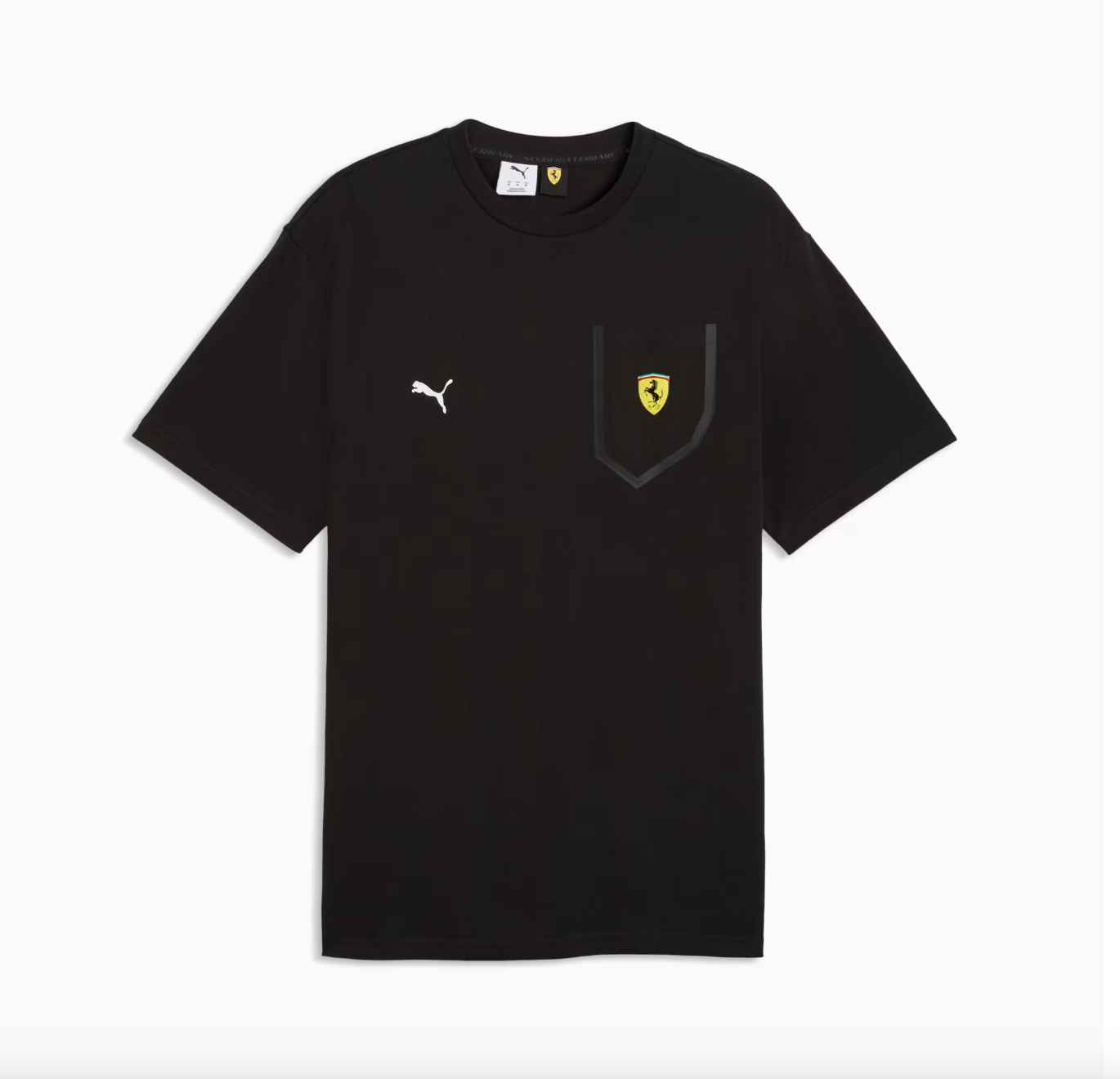 FERRARI TECH TEE BLACK - Imagen 3