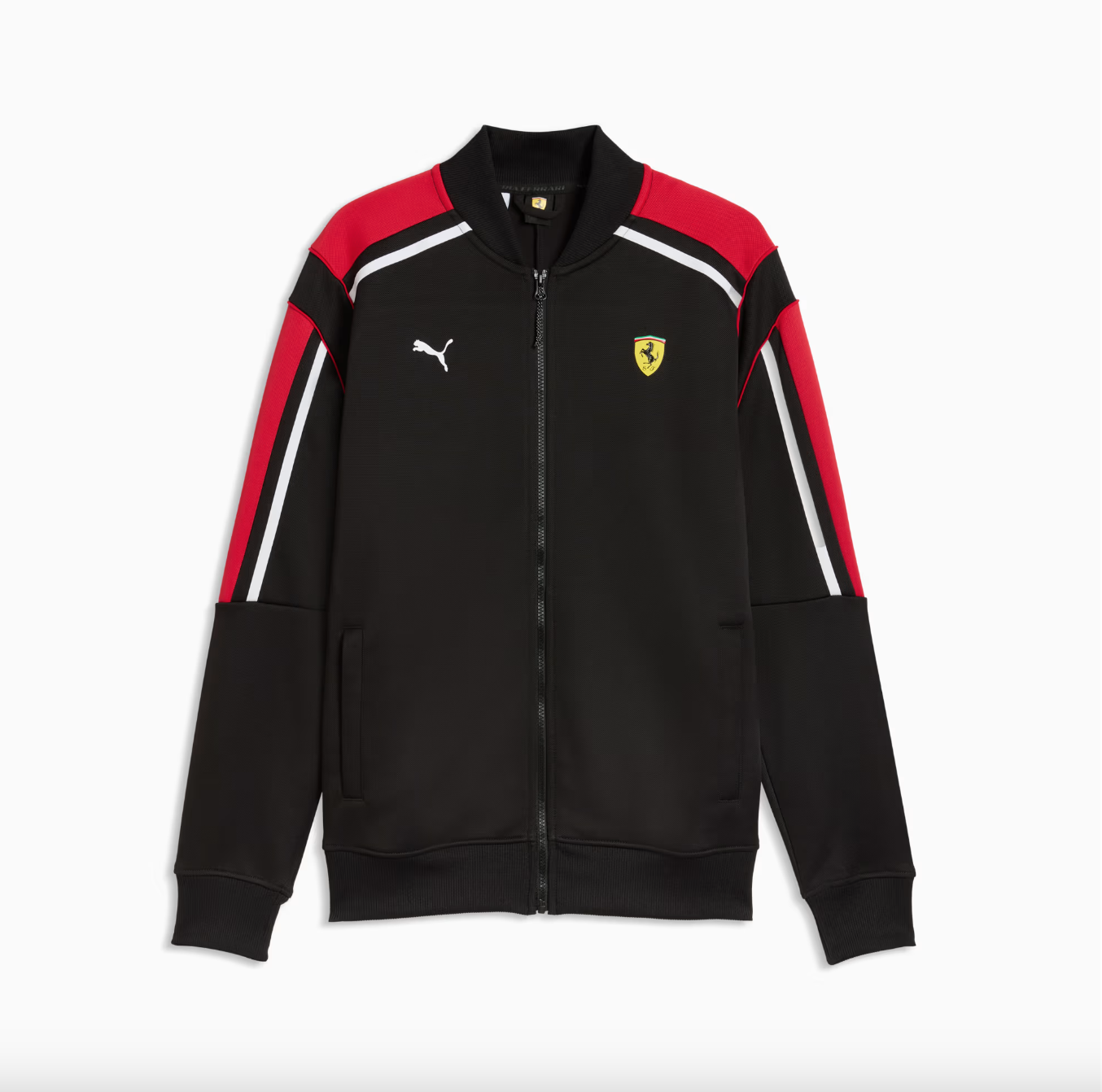 FERRARI MT7 TRACK JACKET BLACK - Imagen 2