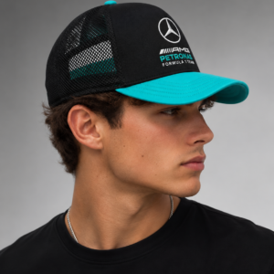 MAPF1 ADIDAS DNA TRUCKER CAP BLACK/MINT RUSH