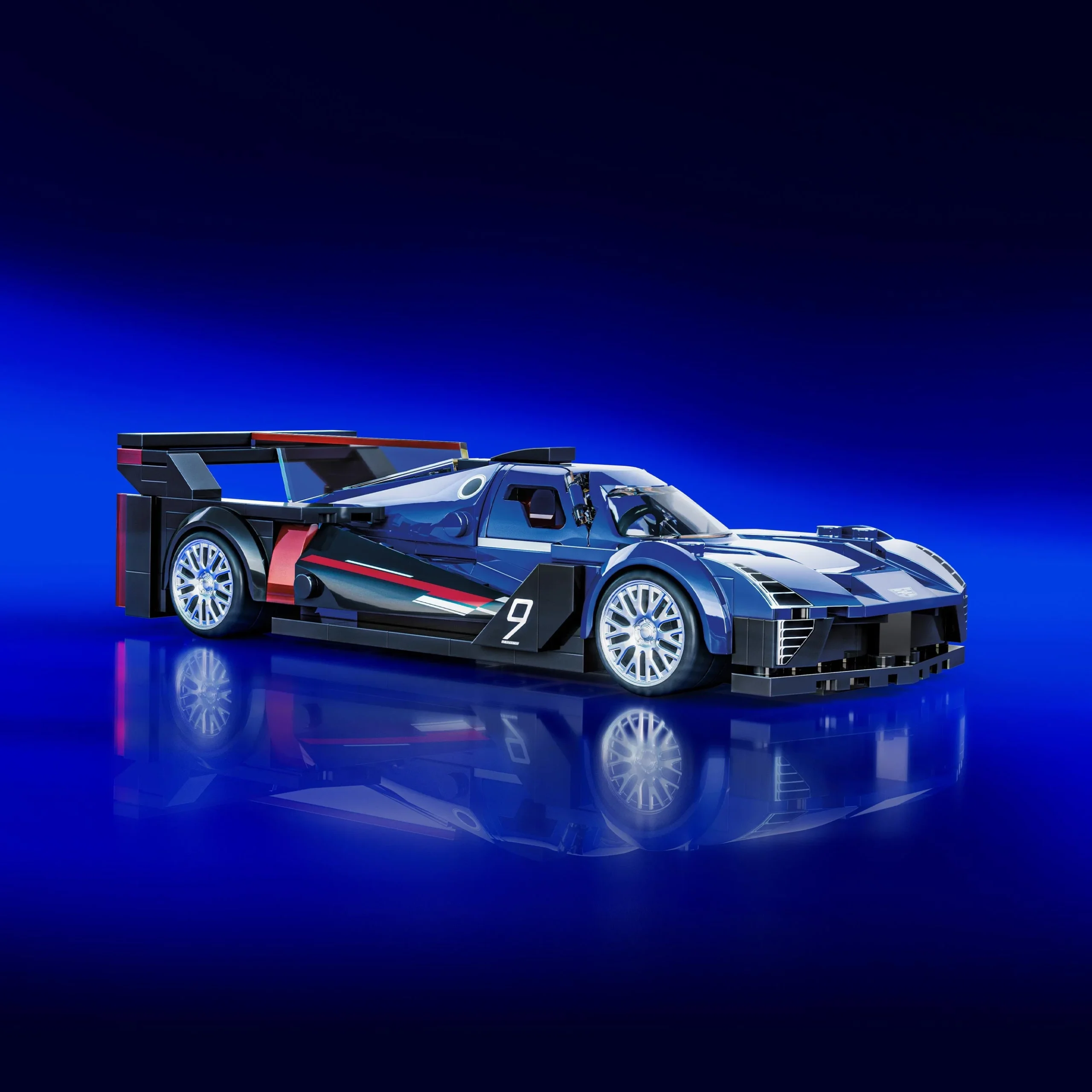 Mattel Brick Shop Hot Wheels Cadillac Project GTP Hypercar Building Set - Imagen 7