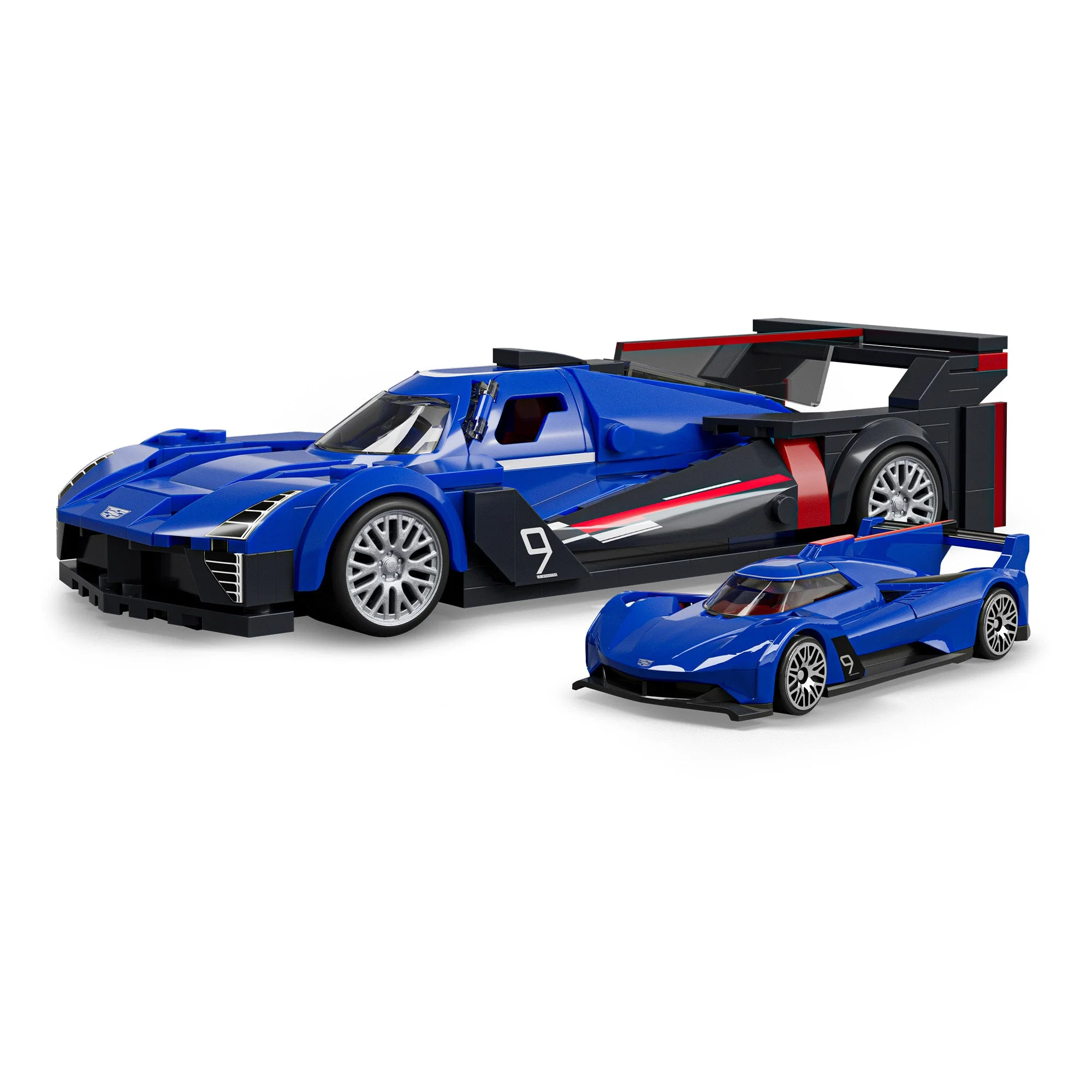 Mattel Brick Shop Hot Wheels Cadillac Project GTP Hypercar Building Set - Imagen 5