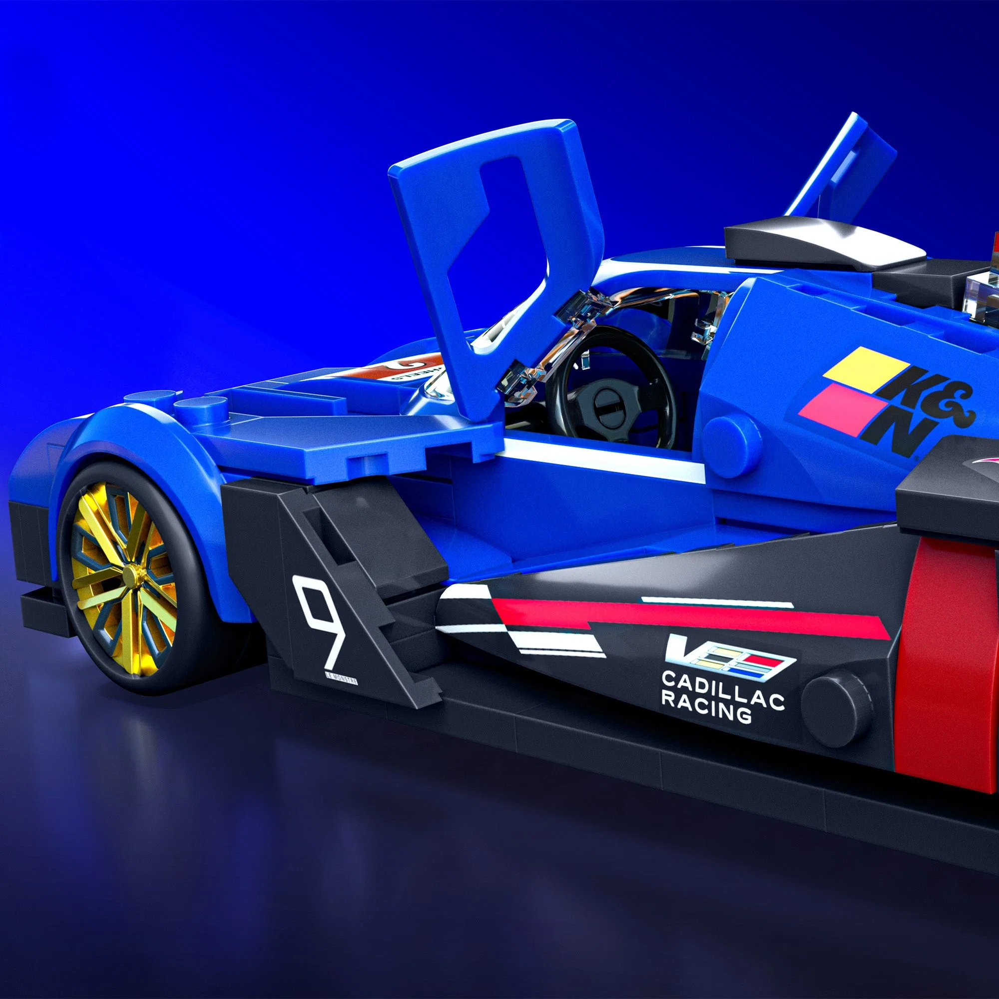 Mattel Brick Shop Hot Wheels Cadillac Project GTP Hypercar Building Set - Imagen 3