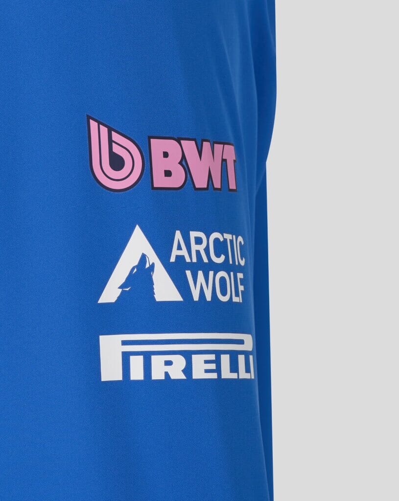 Alpine Racing F1 2026 Team Rain Jacket - Lapis Blue - Imagen 3